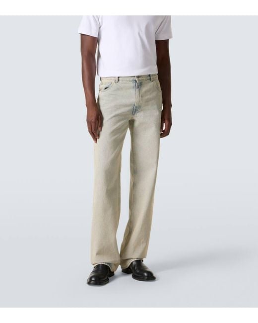 Calvin Klein Mid-Rise Straight Jeans 02 in Gray für Herren
