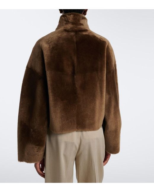 Arma Brown Indy Reversible Shearling Jacket