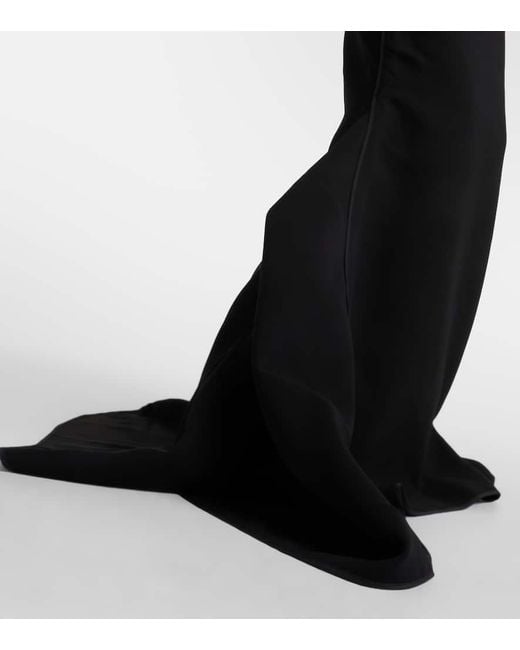 Falda larga Tuberose Maticevski de color Black