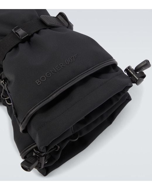 Bogner X 007 Skihandschuhe Adriano Mit Leder in Black für Herren