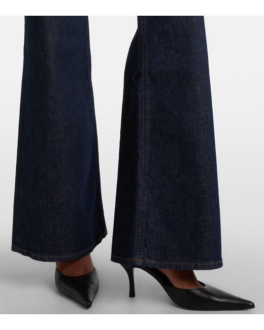Citizens of Humanity Blue Kimberly High-Rise Flared Jeans