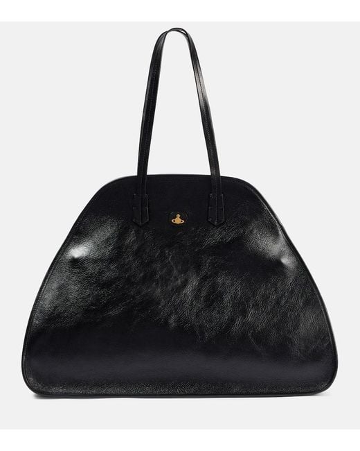 Borsa A Spalla Yasmina Large di Vivienne Westwood in Black