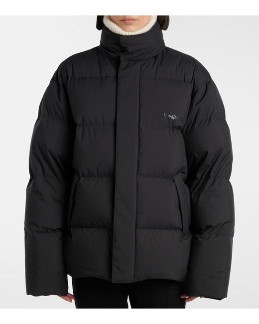 Saint Laurent Black Down Ski Jacket