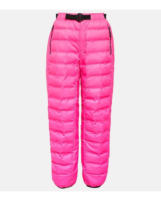 Aztech Mountain Pink Ozone Insulated Quilted Nylon Pants