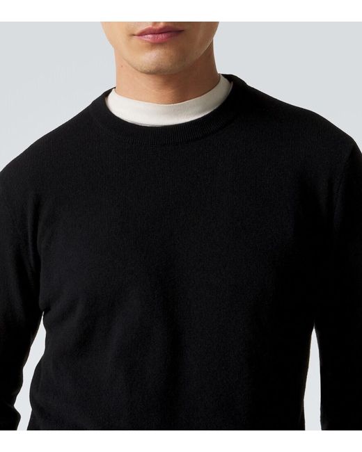 The Row Black Benji Cashmere Sweater for men