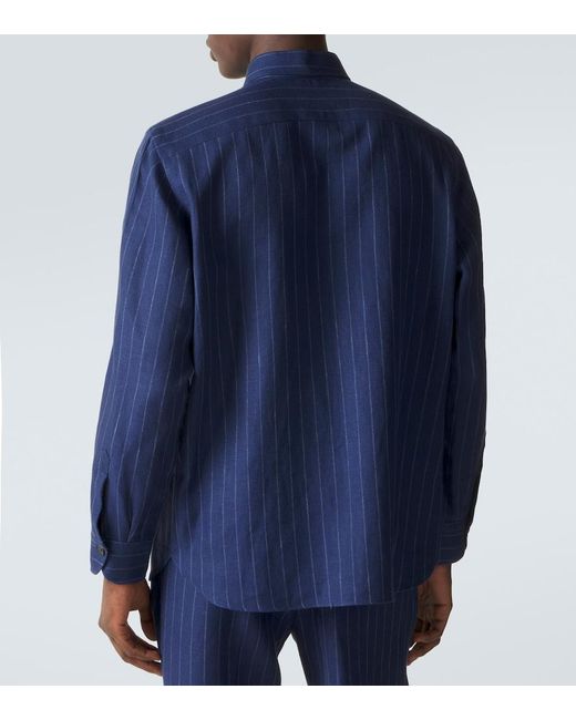Camicia di Rubinacci in Blue da Uomo