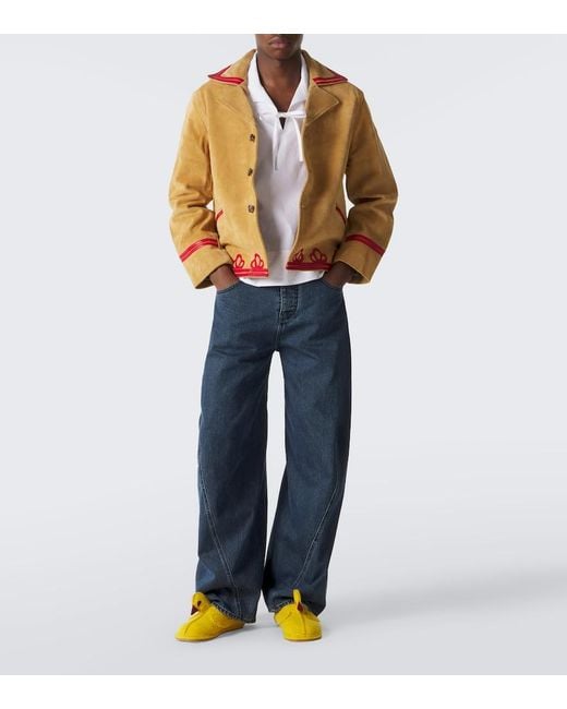 Slippers di Bode in Yellow da Uomo