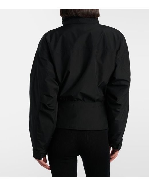 Saint Laurent Black Technical Canvas Jacket