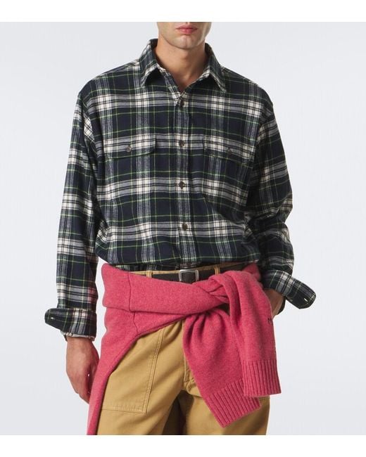 Polo Ralph Lauren Multicolor Checked Cotton Flannel Shirt for men