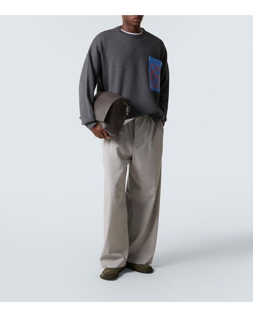 Pullover Anagram di Loewe in Gray da Uomo