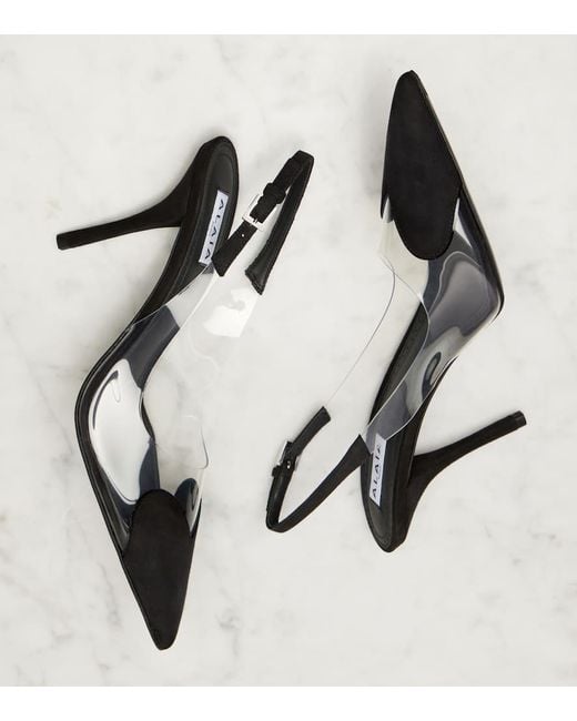 Alaïa Black Heeled Shoes "Le Coeur"