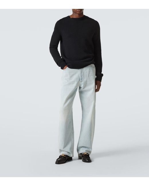 Bottega Veneta Black Astaire Loafer for men