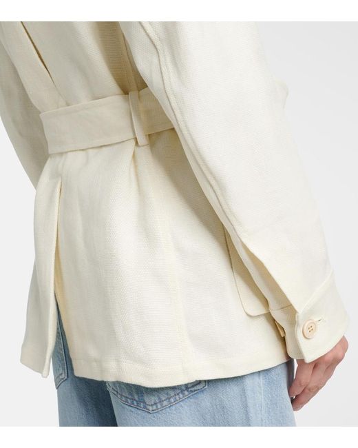 Ralph Lauren Natural Sydney Linen Field Jacket