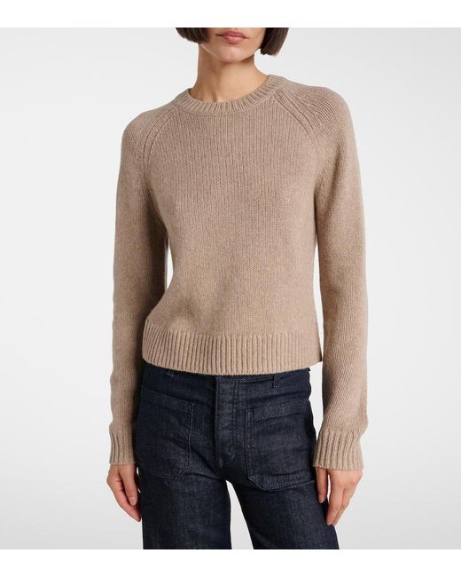 Nili Lotan Natural Laurel Cashmere And Wool Sweater