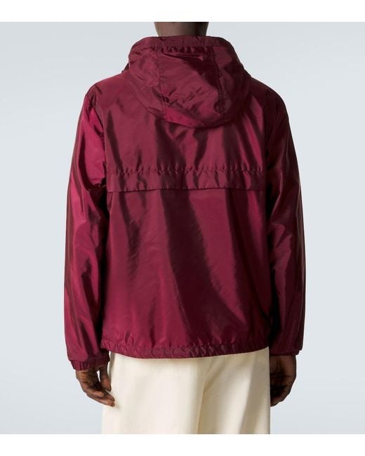 Moncler Purple Nidge Technical Jacket for men