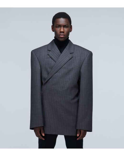 balenciaga mens blazer
