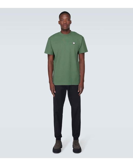 X Palm Angels camiseta de jersey de algodon Moncler Genius de hombre de color Green