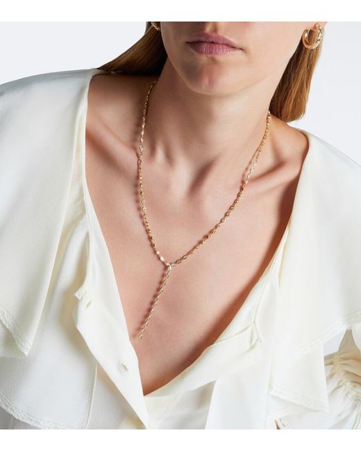Anita Ko White 18Kt Necklace With Diamonds