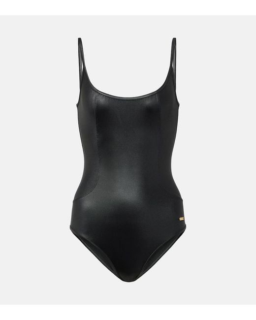Tom Ford Black Scoop-Neck Swimsuit