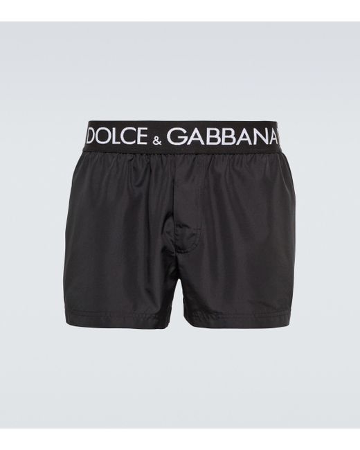Dolce & Gabbana Badehose in Schwarz für Herren | Lyst CH