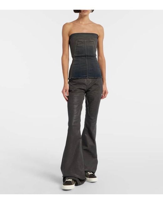 Rick Owens Brown X Converse Drkshdw One Star Pro Ox Calf Hair Sneakers