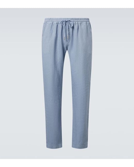 Pantaloni Regular di Thom Sweeney in Blue da Uomo