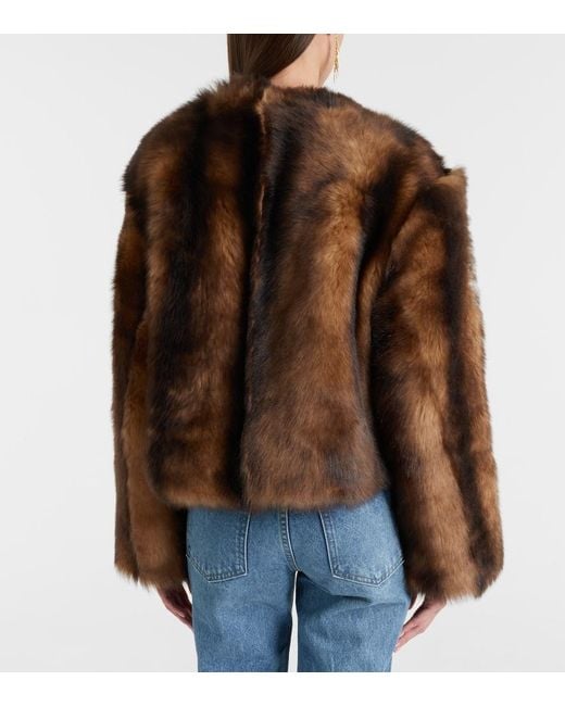 Nili Lotan Brown Elan Shearling Jacket