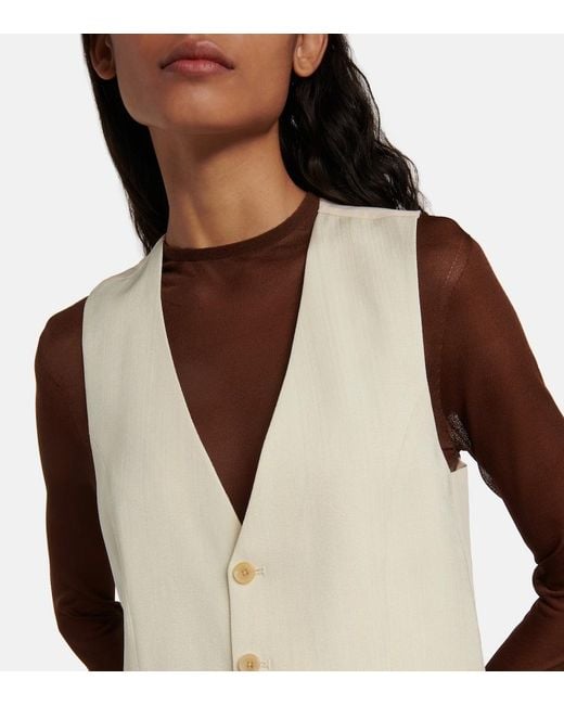 Petar Petrov Natural Wyck Vest