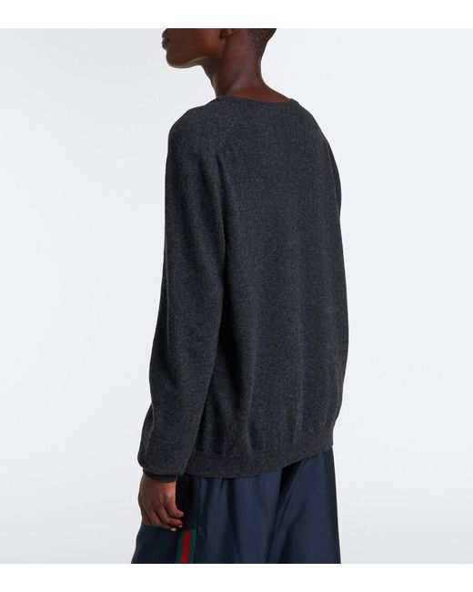 Gucci Black Knitted Cashmere Sweater
