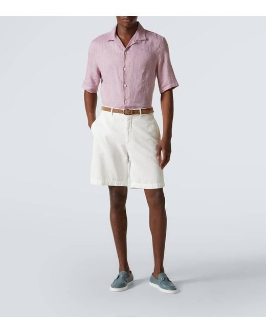 Christian Louboutin Slip-Ons Chambeliboat Aus Leder in Blue für Herren