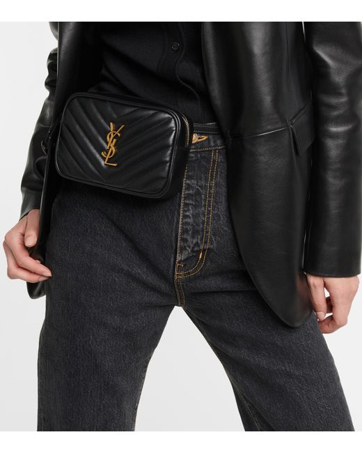 My bag is the Saint Laurent Lou Belt Bag in quilted leather but