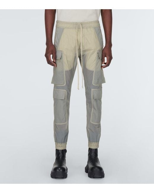 Rick Owens Natural Mastodon Cargo Pants for men
