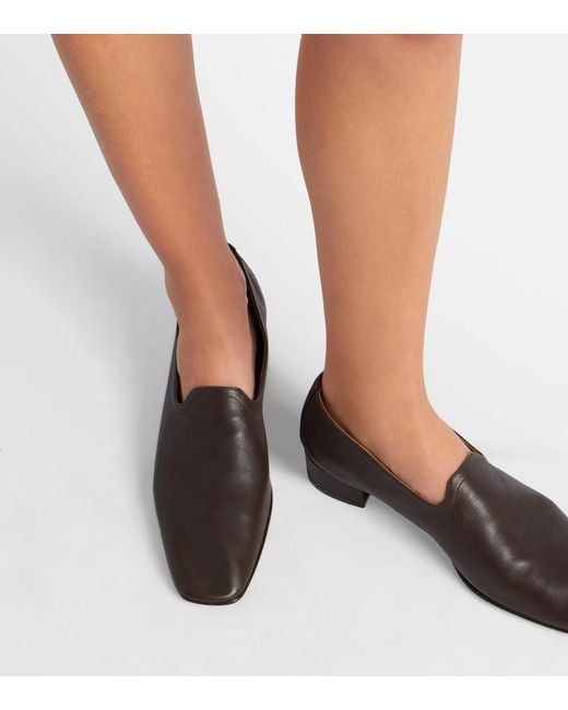 Herbert Levine Brown Soft Touch 30 Leather Loafers