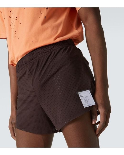 Satisfy Brown Space-O 2.5 Distance Running Shorts for men