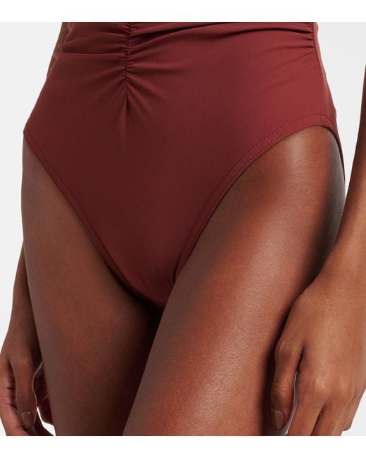 Maillot De Bain Bandeau Basics Karla Colletto en coloris Red