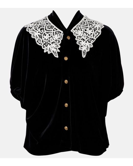 Junya Watanabe Black Jersey Top