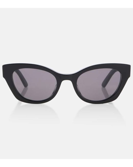 Dior Brown Diormidnight B2I Cat-Eye Sunglasses