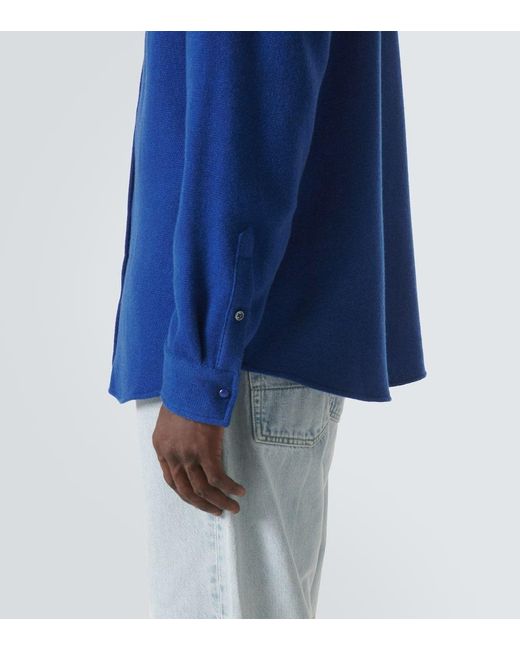 Surchemise En Cachemire God's True Cashmere pour homme en coloris Blue