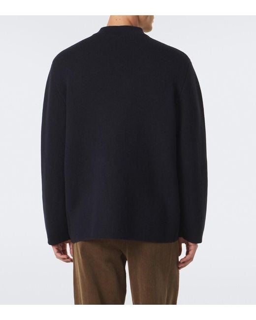 Lisa Yang Blue Leif Cashmere Jacket for men