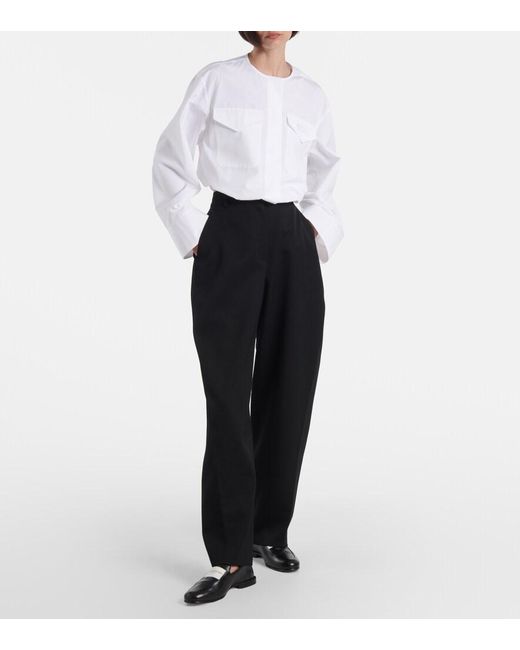 Camicia Cropped di Givenchy in White