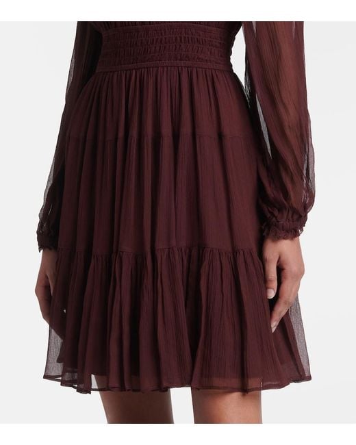 Miniabito Ava di Ulla Johnson in Red
