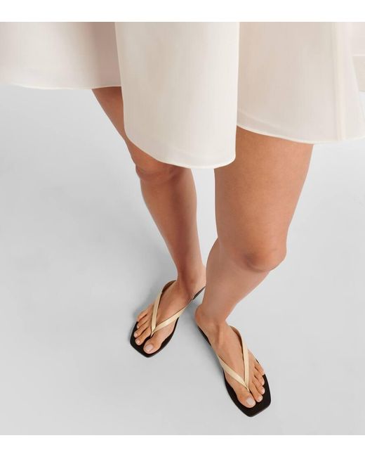 A.Emery White Sandalen Kinto Aus Leder
