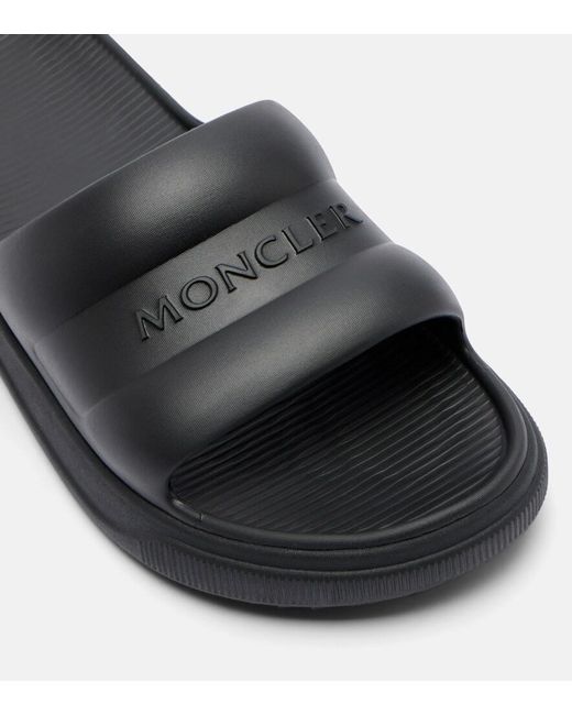 Moncler Black Altive Slides