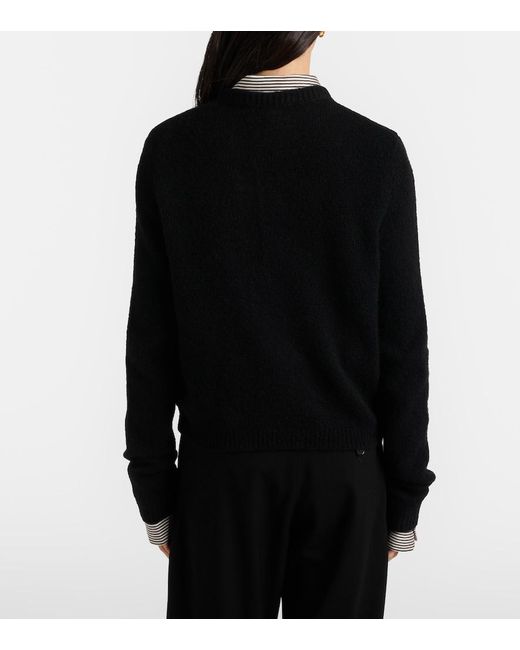 Lisa Yang Black Felicia Cashmere And Silk Cardigan