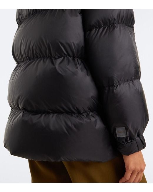 Max Mara Black Technical Down Jacket