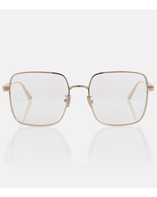 Dior Metallic Diorcannageo S1F Square Glasses