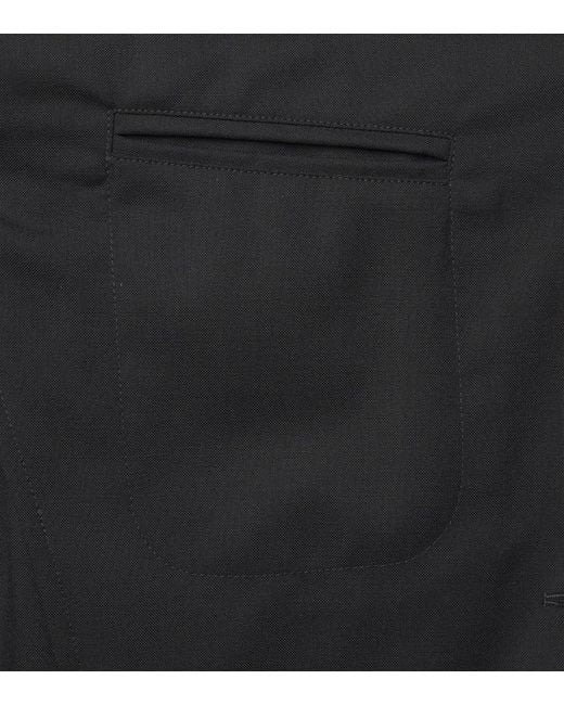 STÒFFA Black Wool Blazer for men