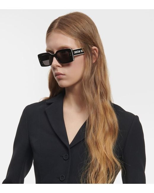 Dior Brown Diorpacific S1U Square Sunglasses