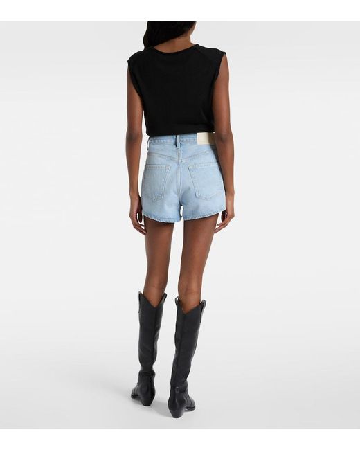 Citizens of Humanity Blue Marlow Denim Shorts