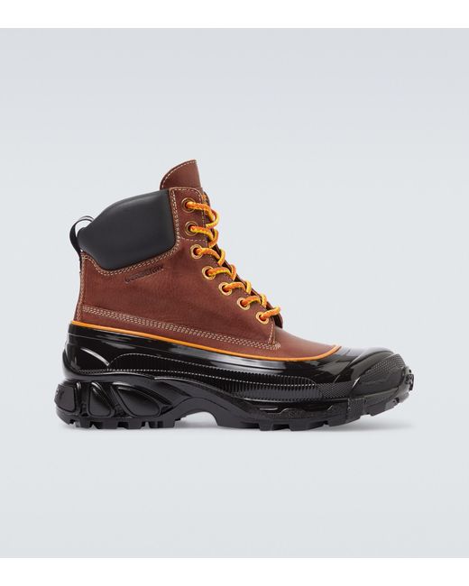 Burberry Arthur Hiking Boots in Brown for Men | Lyst